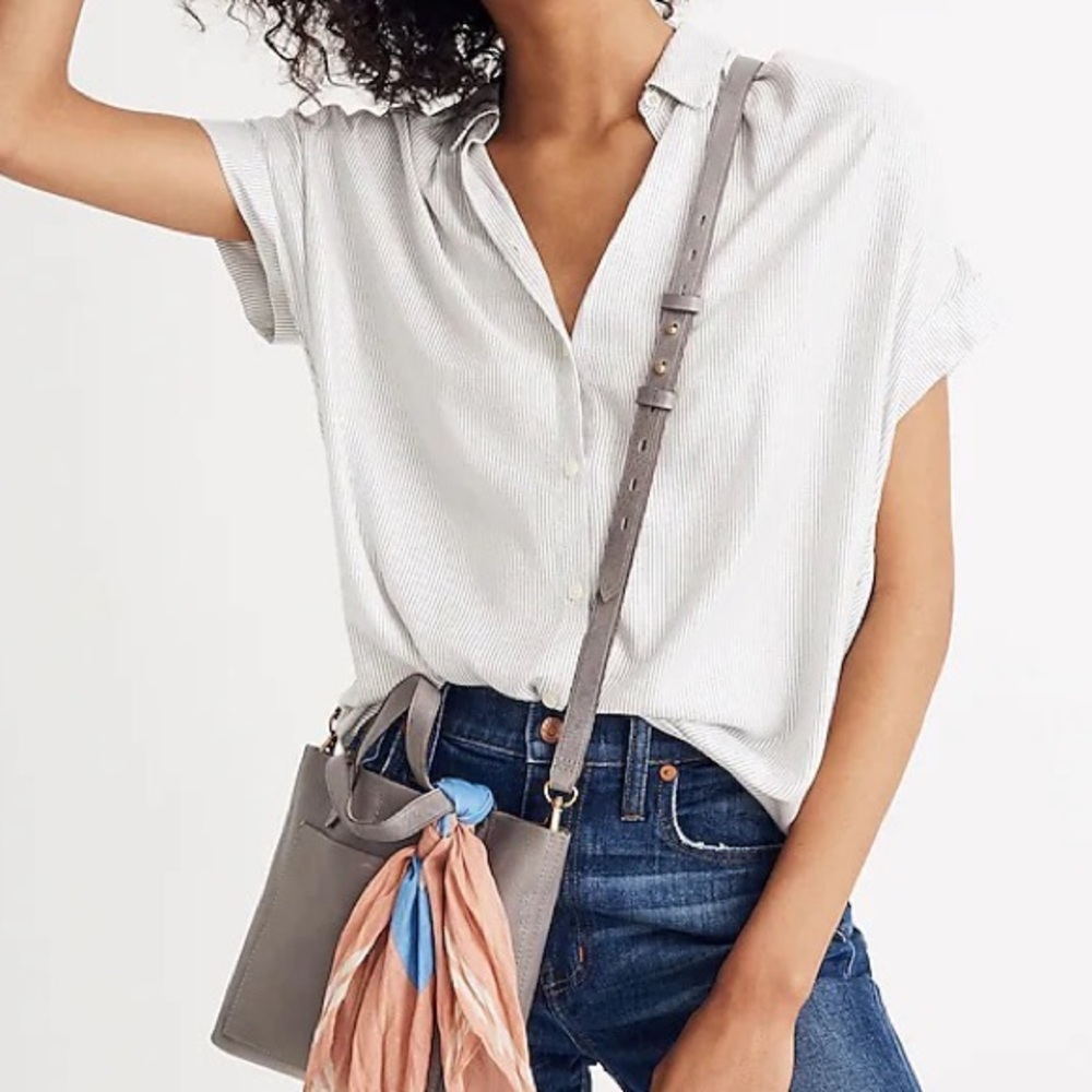 Madewell short sleeve button down